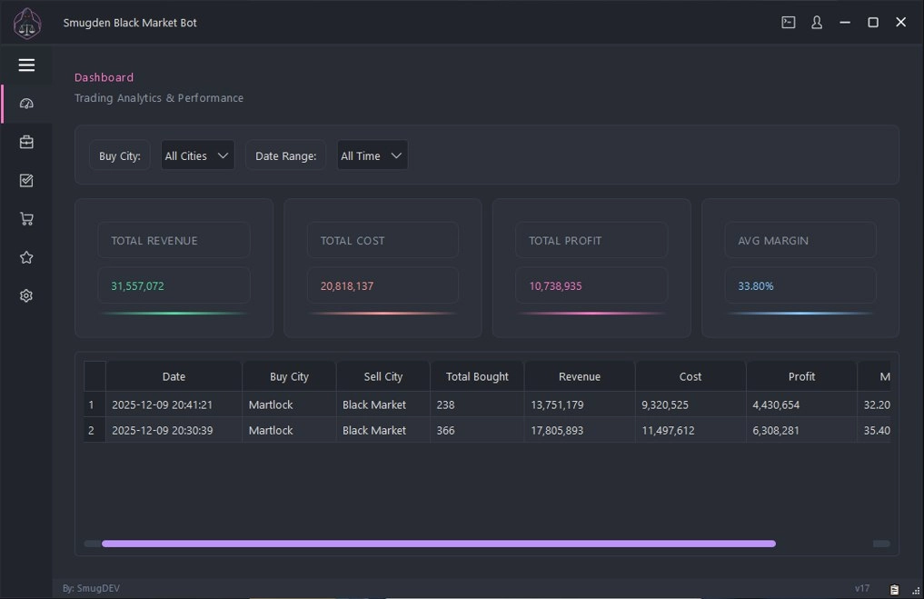 BlackMarket Bot — Albion screenshot 5